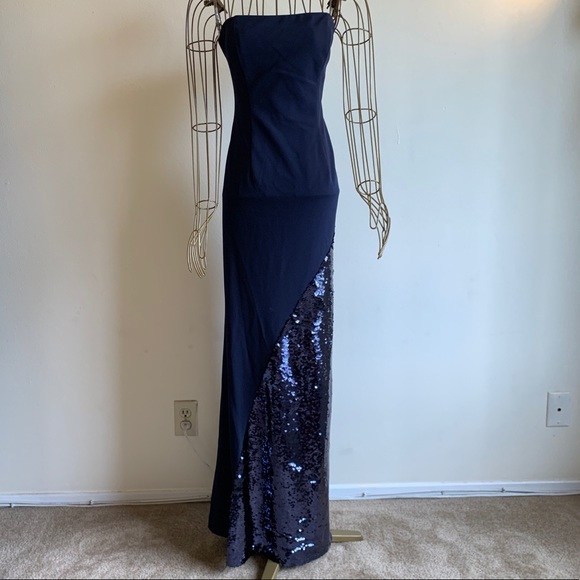 eliza j strapless dress